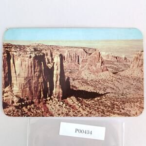 Monoliths in Colorado National Monument Vintage 1950s Postcard Western CO Park